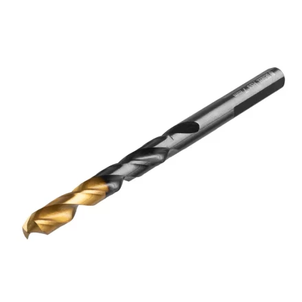 Сверло по металлу, 7 мм, HSS-Tin, Golden Tip, 10 шт. Denzel 717217 купить в Ижевске