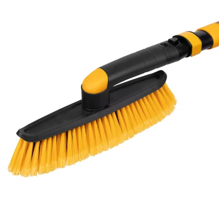 Щетка-сметка со скребком, телескоп, поворотная голова, 750-1120 мм Denzel 55326 купить в Ижевске