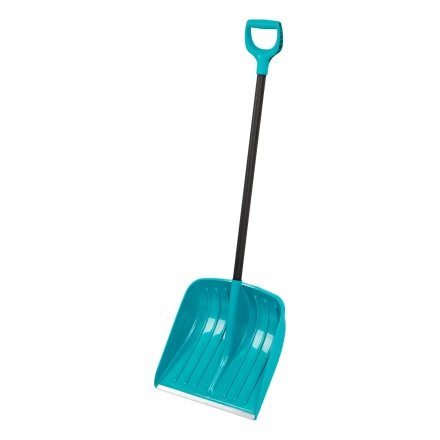 Лопата для уборки снега Palisad 61678, полипропилен, 450х450х1355 мм, алюминиевый черенок, усиленная, LUXE купить в Ижевске