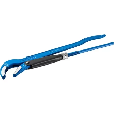 Ключ трубный рычажный ЗУБР &quot;ПРОФЕССИОНАЛ&quot;, изогнутые губки, цельнокованый, Сr-V, № 2,  1,5&quot; 27337-2_z01 купить в Ижевске