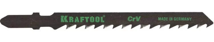 Полотна KRAFTOOL, T119B, для эл/лобзика, Cr-V, по дереву, фанере, чистый рез, EU-хвост., шаг 2мм, 55мм, 5шт 159535-2-S5 купить в Ижевске