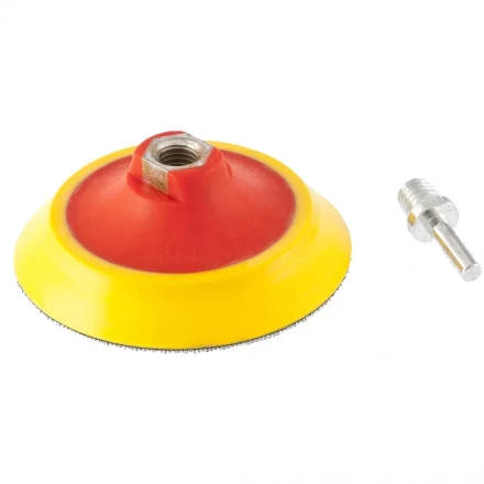 Насадка для дрели и УШМ с липучкой 115 мм мягкая MATRIX артикул 76211 купить в Ижевске