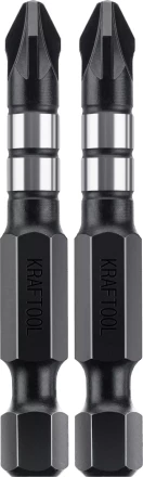 Биты для ударных шуруповертов KRAFTOOL Impact Pro PZ 26193-2-50-S2 купить в Ижевске