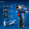ЗУБР КОМБИ #4, набор: модульная дрель-шуруповерт + LED фонарь, BRUSHLESS, 12 В, 45 Н·м, 2 АКБ тип Т7 (2 А·ч), кейс, Профессионал (DB-125-22F) купить в Ижевске