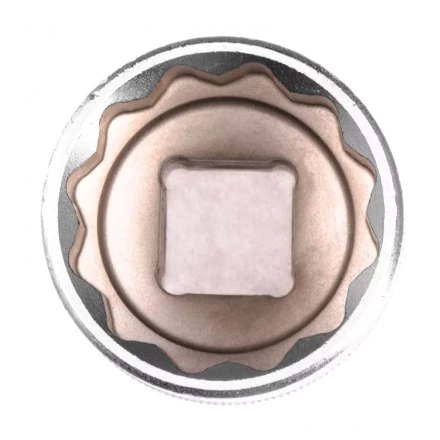 Головка торцевая 30 мм двенадцатигранная CrV под квадрат 1/2 хромированная Stels 13673 купить в Ижевске