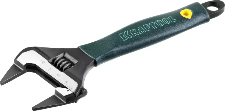 Ключ разводной SlimWide-S, 200 / 38 мм, KRAFTOOL 27263-20 купить в Ижевске