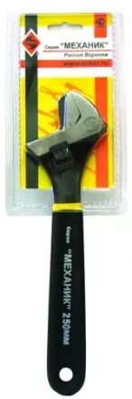 Ключ разводной с переставной губкой 250 мм 19076 купить в Ижевске