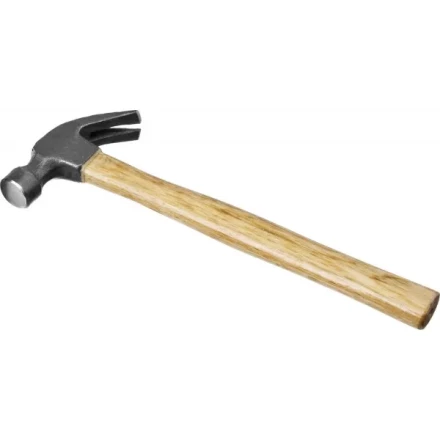 Молоток-гвоздодер STAYER &quot;STANDARD&quot; TopStrike с деревянной ручкой, 225г 20232-225 купить в Ижевске