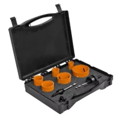 Набор коронок универсальных биметаллических Кратон 6 шт. 1 04 01 002