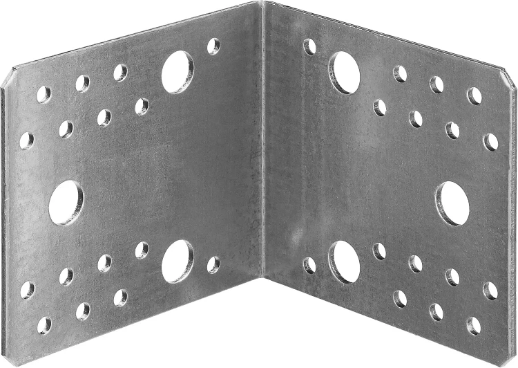 ЗУБР УК-2.5, 90 x 105 x 105 x 2.5 мм, цинк, крепежный уголок (31012-105) купить в Ижевске