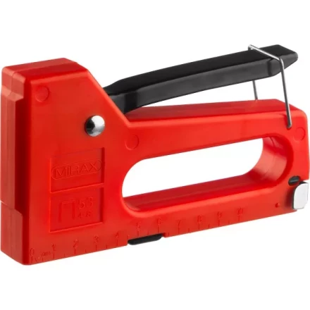 Степлер, пластиковый корпус для тонкой скобы тип 53 (4-8 мм), MIRAX 3142 купить в Ижевске