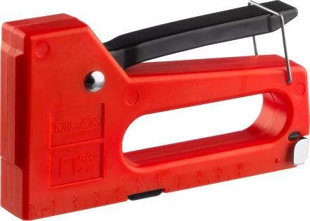 Степлер, пластиковый корпус для тонкой скобы тип 53 (4-8 мм), MIRAX 3142 купить в Ижевске