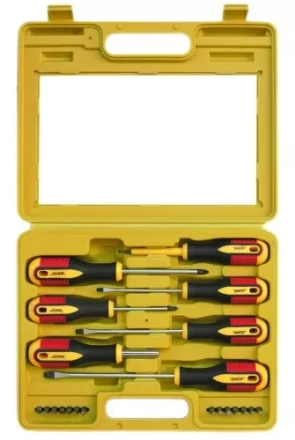 Набор отверток и вставок 21 предмет, кейс 19837 купить в Ижевске