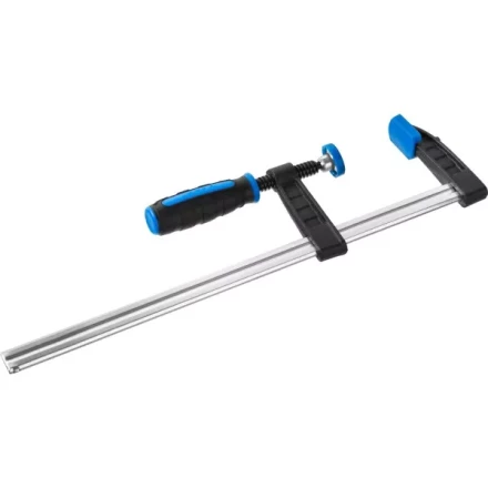 Струбцина ЗУБР &quot;ПРОФЕССИОНАЛ&quot;, тип &quot;F&quot;, двухкомпонентная ручка, стальная закаленная рейка, 50х250мм 32155-050-250 купить в Ижевске