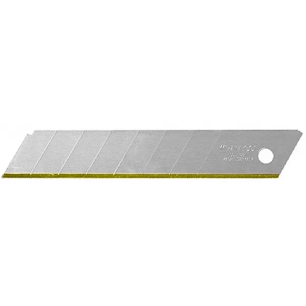 Лезвие "SOLINGEN" сменное, KRAFTOOL 09606-TIN-18-S5, сегментиров, нитрид титана, многоуровневая закалка, 15 сегментов, 18мм, 5шт 09606-TIN-18-S5_z01 купить в Ижевске