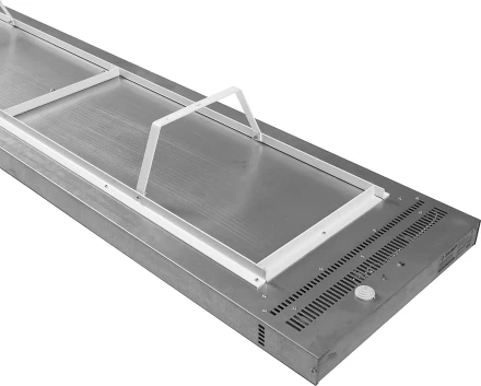 Обогреватель ЗУБР &quot;МАСТЕР&quot; инфракрасный, рифлёная панель, потолочный, закрытого типа, ТЭН, 1,0кВт, 2,2 м, 220В ИКО-К3-1000 купить в Ижевске