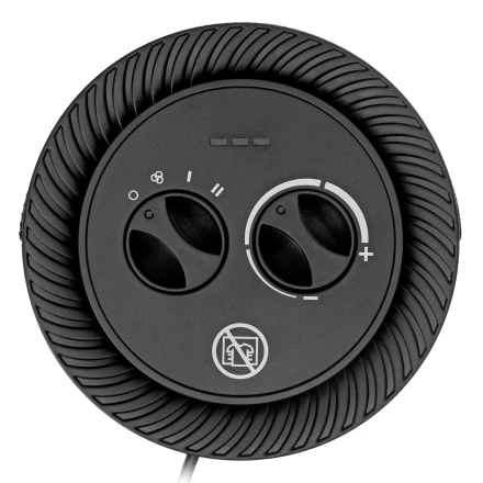 Тепловентилятор керамический Denzel DTFC-1200S, вращение, 3 реж., вент., нагрев 600/1200 Вт 96411 купить в Ижевске