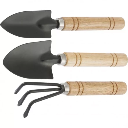 Набор по уходу за комнатными растениями деревянная рукоятка (совок широкий, совок узкий, рыхлитель) Palisad 63043 купить в Ижевске