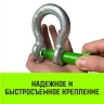 Скоба омегообразная с резьбой HITCH G209 1.0 т (SZ071910) купить в Ижевске