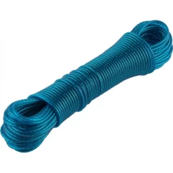 Шнур ЗУБР "МАСТЕР" бельевой, стальная сердцевина, в пластиковой оплетке, 20м 50140-20