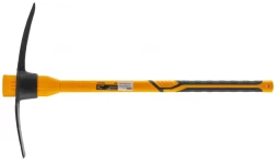 Кирка 2250 г, широкая, фиберглассовая обрезиненная рукоятка 900 мм// Denzel 21838