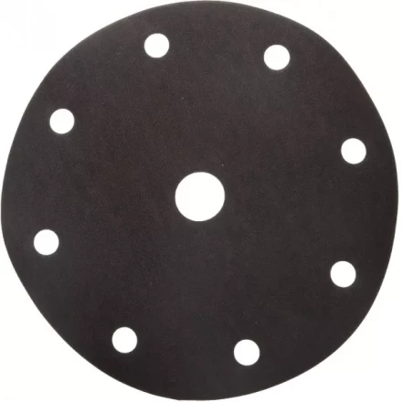 Круг шлифовальный URAGAN &quot;Универсальный водостойкий с покрытием стеарата цинка&quot; на липучке, 9 отв., P320, 150мм, 5шт 907-44114-320-05 купить в Ижевске