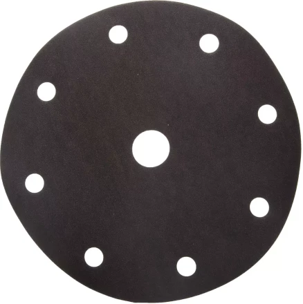 Круг шлифовальный URAGAN &quot;Универсальный водостойкий с покрытием стеарата цинка&quot; на липучке, 9 отв., P320, 150мм, 5шт 907-44114-320-05 купить в Ижевске