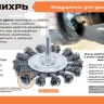 Щётка для дрели Вихрь плоская, крученая, 75 мм 73/1/3/47 купить в Ижевске