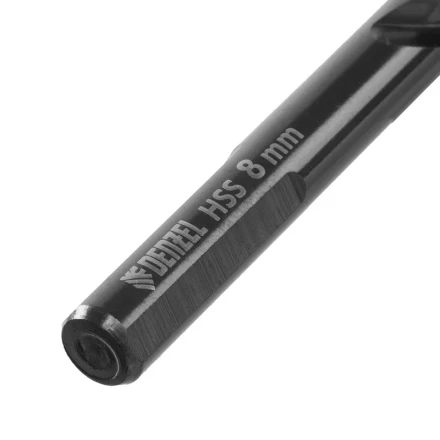 Сверло по металлу, 8 мм, HSS-Tin, Golden Tip, 8 шт. Denzel 717219 купить в Ижевске