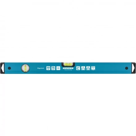 Уровень алюминиевый 800 мм магнит 2 глазка Magnetisch Gross 33712 купить в Ижевске