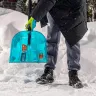 Лопата для уборки снега поликарбонат Palisad 61691, 340х385х1340 мм, алюминиевый черенок, LUXE купить в Ижевске