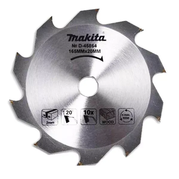 Диск пильный Makita D-45864, 165х20х2мм, 10 зубьев купить в Ижевске