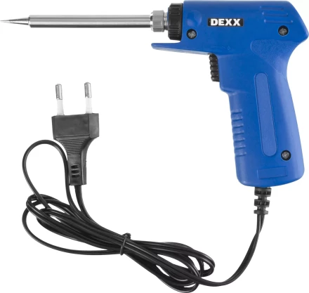 Паяльник DEXX, 2 уровня мощности 30-130Вт, пистолетная рукоятка 55317-130 купить в Ижевске