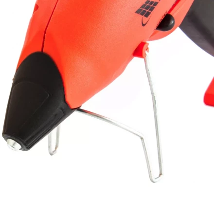 Клеевой пистолет 11 мм подставка кейс 20 160 Вт 16 г/мин регулятор 150-200° Matrix 93015 купить в Ижевске