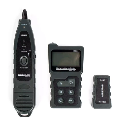LAN-тестер КВТ KT 8209 для витой пары с поддержкой PoE (86208) купить в Ижевске