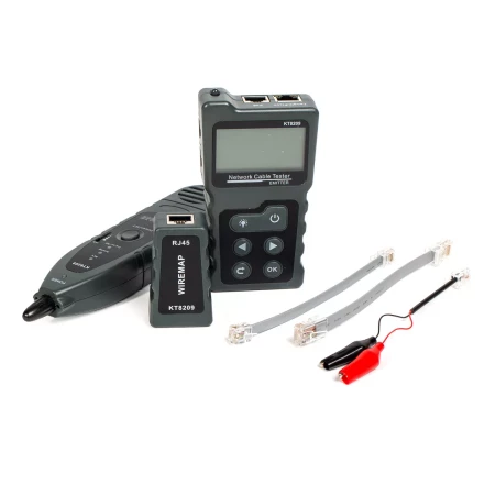 LAN-тестер КВТ KT 8209 для витой пары с поддержкой PoE (86208) купить в Ижевске