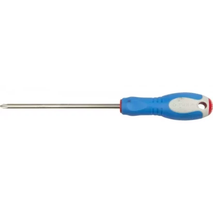 Отвертка ЗУБР, Cr-V сталь, трехкомпонентная рукоятка, цветовая индикация типа шлица, PH №2, 150мм 25252-2-150_z01 купить в Ижевске