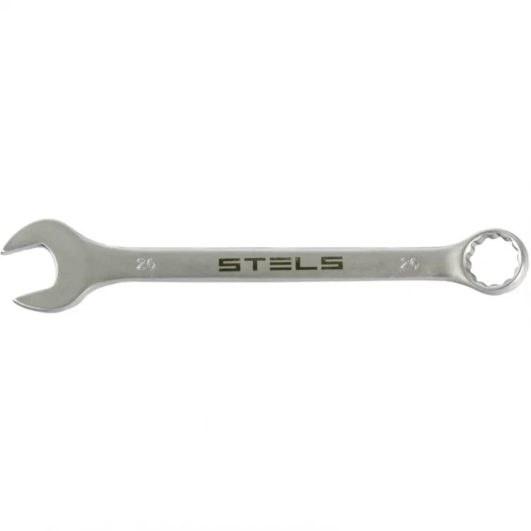 Ключ комбинированный 26 мм CrV матовый хром STELS 15228 купить в Ижевске