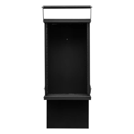 Мангал сварной на колесах, 662 х 390 х 152/805 мм, сталь 2 мм, кочерга в комплекте, Camping Palisad 69669 купить в Ижевске