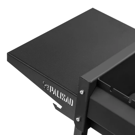 Мангал сварной на колесах, 662 х 390 х 152/805 мм, сталь 2 мм, кочерга в комплекте, Camping Palisad 69669 купить в Ижевске