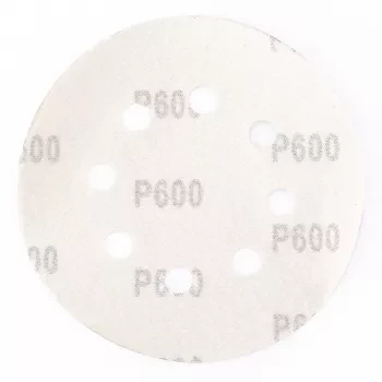 Круг абразивный на ворсовой подложке под липучку перфорированный P 600 125 мм 5 штук MATRIX 73817 купить в Ижевске