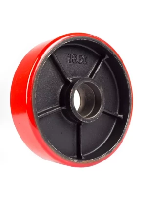 Колесо полиуретановое 180х50 мм без подшипника для тележек гидравлических BF/DF-III/RHP/AC/DF/CW2 1000296 купить в Ижевске