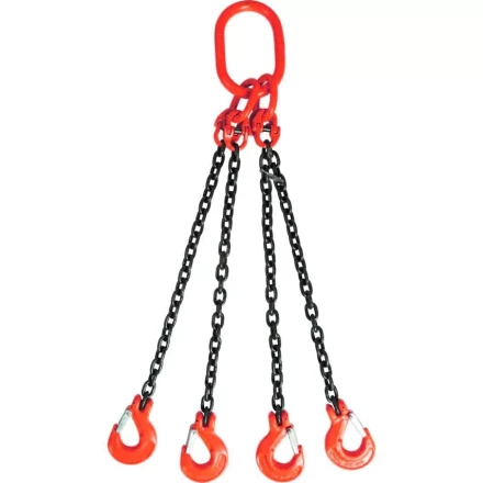 Строп цепной TOR 4СЦ г/п 2,36 т 2,0 м с самозакрывающимися крюками 1008994 купить в Ижевске