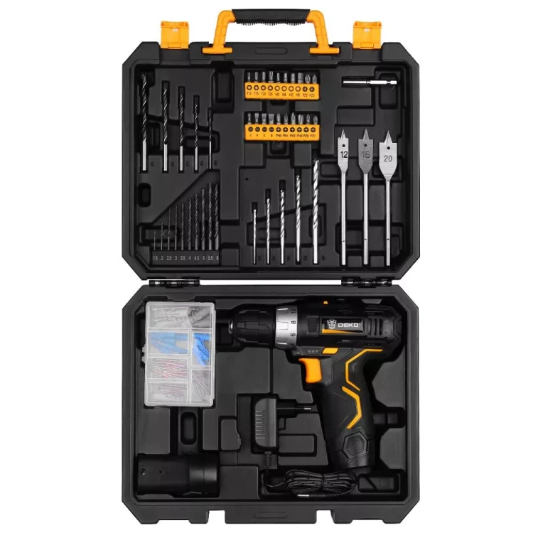 Дрель аккумуляторная в наборе DEKO GCD12DU3 SET5, 063-4147 купить в Ижевске