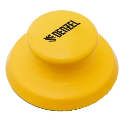 Брусок для шлифования, круглый, 125 мм, с "липучкой"// Denzel 75816