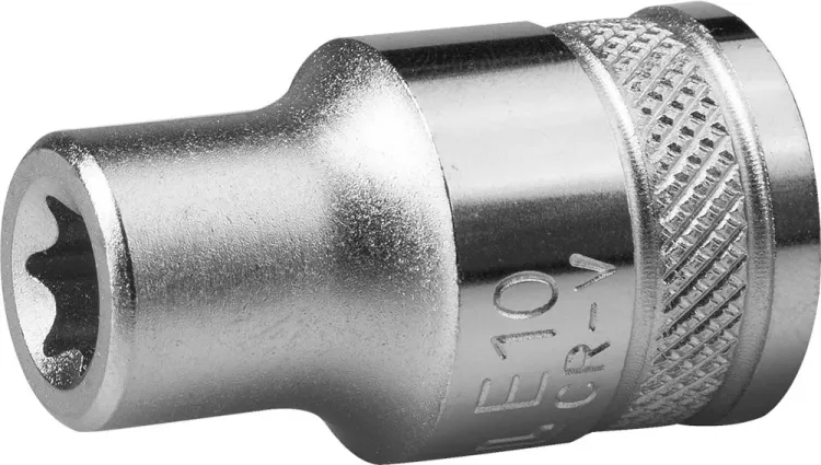 Торцовая головка KRAFTOOL "INDUSTRIE QUALITAT", Cr-V, внешний TORX, хромосатинированная, 1/2", Е 11 27810-11_z01 купить в Ижевске