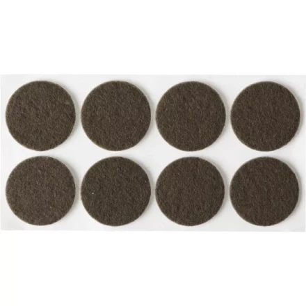Накладки STAYER "COMFORT" на мебельные ножки, самоклеящиеся, фетровые, коричневые, круглые - диаметр 25 мм, 8 шт 40910-25 купить в Ижевске