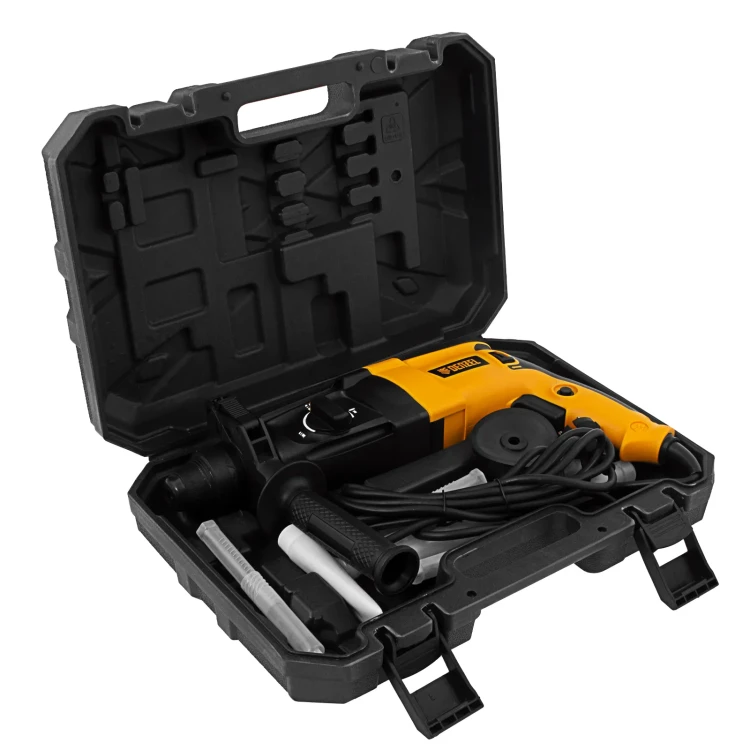 Перфоратор электрический RHH-800-26  SDS-plus 800 Вт 3 Дж  3 плюс 1 режим Denzel 26607 купить в Ижевске