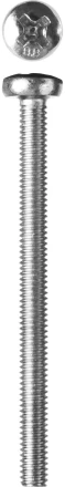 Винт ЗУБР &quot;МАСТЕР&quot; DIN 7985, класс прочности 4.8, оцинкованный, M4x50мм, 5кг 303150-04-050 купить в Ижевске