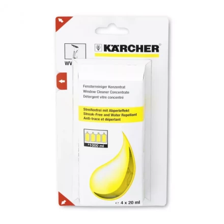 Концентрат для мойки окон, 4х20 мл KARCHER купить в Ижевске